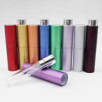 15ml 20ml Empty Travalo Mini Refill Aluminum Twist Up Atomizer Spray Perfume Bottle 5ml 10 ml